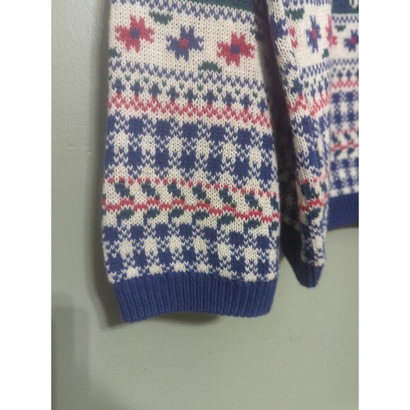 Northern Reflections Vintage Made In USA Sweater Cotton Large Oversized - Picture 5 of 6